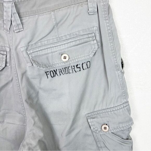 Mens Fox Racing Y2K Khaki Shorts Skateboard 32 Cargo - Picture 6 of 7